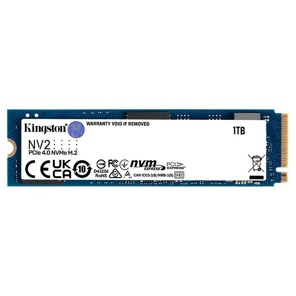 Ổ Cứng SSD 1TB Kingston NV2 | PCIe Gen4, M.2 NVMe, SNV2S/1000G